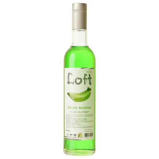 Сироп Loft Зеленый Банан 0.7 л - фото 1