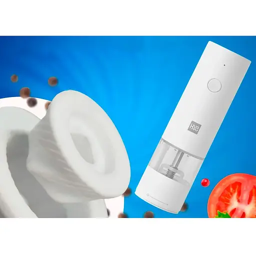 Подрібнювач солі та перцю HuoHou Electric Grinder Charging Type HU0201 White [129263] - фото 8