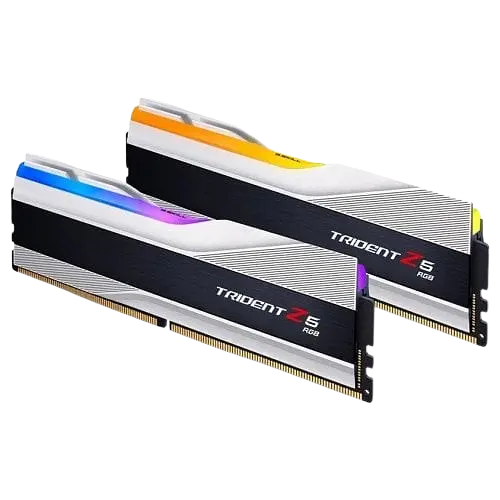 Оперативна пам'ять G.Skill 32GB (2x16GB) DDR5 6000MHz Trident Z5 RGB Silver (F5-6000J3040F16GX2-TZ5RS)