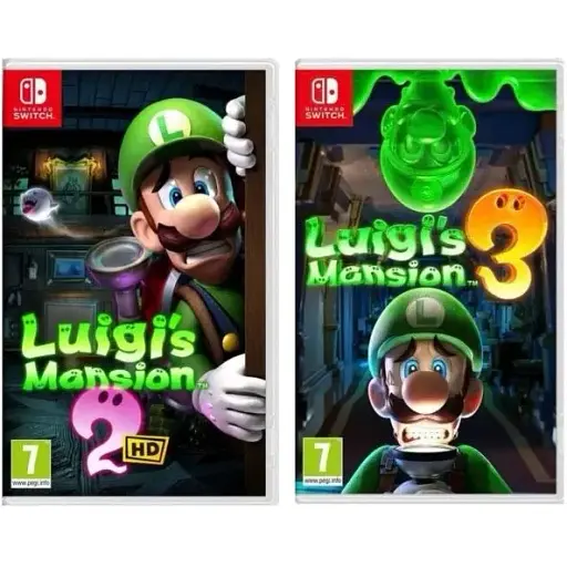 Гра Luigi’s Mansion 2 HD (російська версія) + Luigi's Mansion 3 Double Pack (англійська версія) (Nintendo Switch)