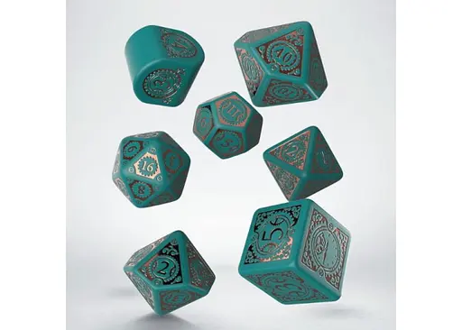 Набір кубиків Steampunk Clockwork Nautical Apparatus Modern Dice Set , 7 шт. (RSTC05) - фото 2