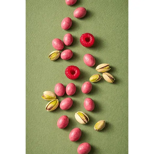 Драже фісташка Healthy Choice в малиновому шоколаді 50 г - фото 5