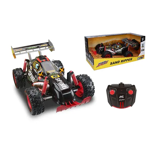 Машинка на радіокеруванні Kool Speed Баггі на батарейках чорна (DHTRC10215G) - фото 2