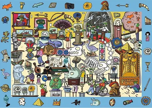 Пазл Trefl учебный Observation Музей Шпион 100 эл. (15595) - фото 2