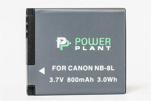 Акумулятор PowerPlant Canon NB-8L 800mAh (DV00DV1256) - фото 2