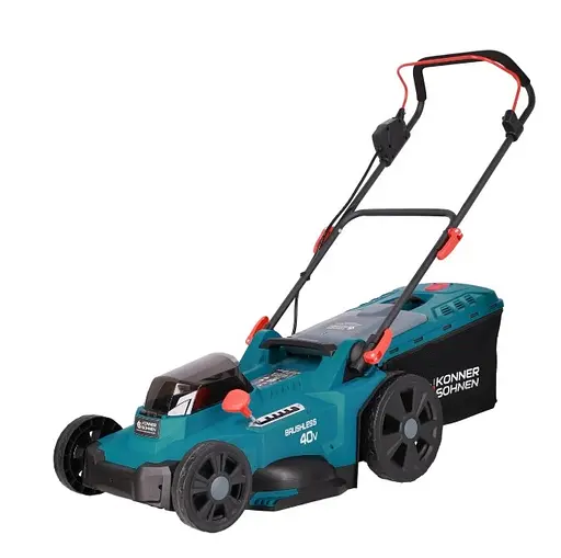 Газонокосарка акумуляторна Konner & Sohnen з АКБ та ЗП KS 43LM-40V set - фото 1