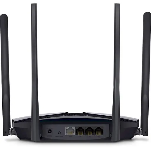 Роутер Mercusys MR80X AX3000 Black 802.11aх (MR80X) - фото 2