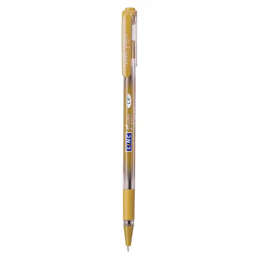 Ручка шариковая/масляная Glycer, золото, 0.7 мм, LINC, 12 шт.