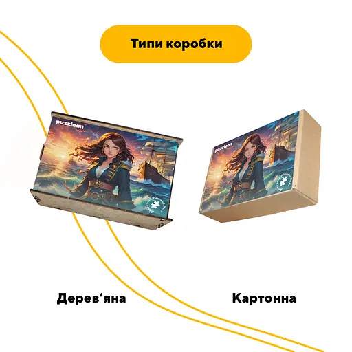 Пазл деревянный Аниме Морская Путешествие, А2, Картонная коробка 300+ элементов - фото 4