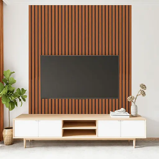 Рейка декоративна Wall Sticker PS 2900х120х12 мм Каштановий SW-00001743 - фото 7