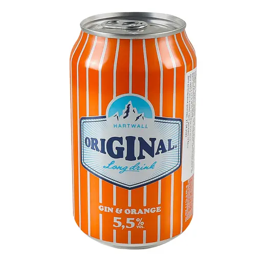 Напій слабоалкогольний Original Long Drink Gin Orange 0.33 л