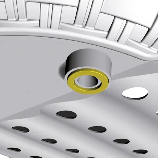 Лежанка пластикова для тварин NIDO, 60x44x21h, коричневий - фото 4