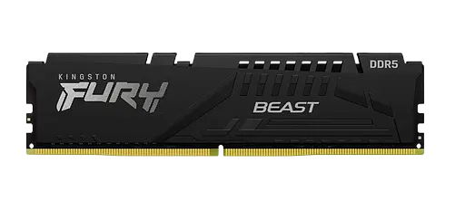 Оперативная память Kingston Fury 16GB DDR5 5600MHz Beast AM5 Black (ex.HyperX) (KF556C36BBE-16)