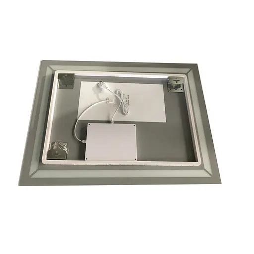 Дзеркало Zerix Kubix MR04-80x60-Reverse з LED Touch, Anti-fog, димером, регулятором яскравості ZX6054 - фото 5