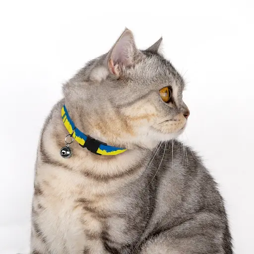 Нашийник для котів Барксі Urban патріотичний Прапор - фото 4