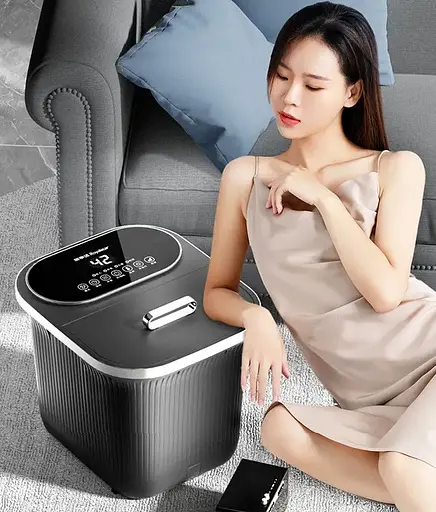 Гидромассажная ванночка для ног Royalstar - A8 с массажными роликами + подогревом воды - фото 7