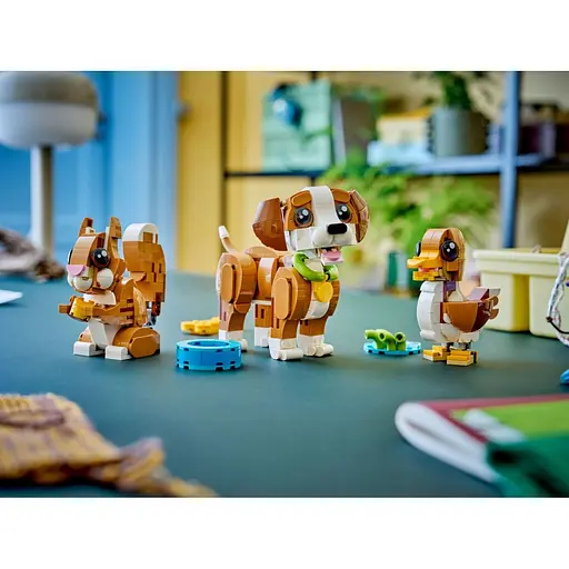 Конструктор LEGO Creator Чарівні тварини: грайливе цуценя 336 деталей (31382) - фото 9