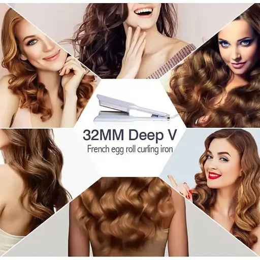 Профессиональный электрический утюжок для волос Ckeyin RD-877B 32 мм - фото 3