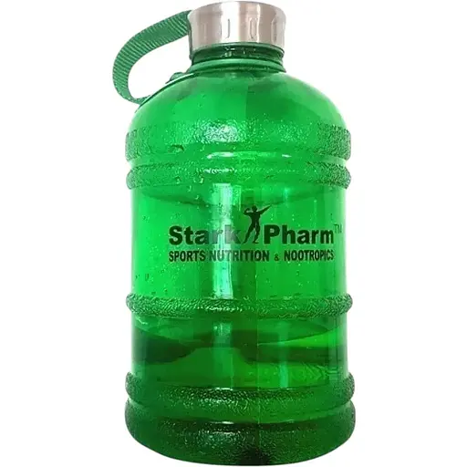 Пляшка для води Stark Pharm Sport Nutrition Nootropics 1890 ml зелена (1086-100-42-2531298-20)