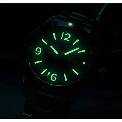 Часы мужские механические наручные Carnival BlueMarine 10 Bar (Серебристые) - фото 7