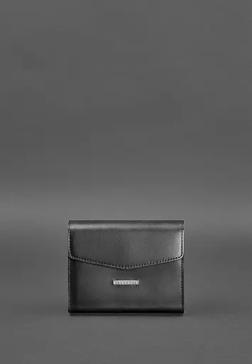 Набір жіночих чорних шкіряних сумок Mini поясна / кроссбоді - фото 4