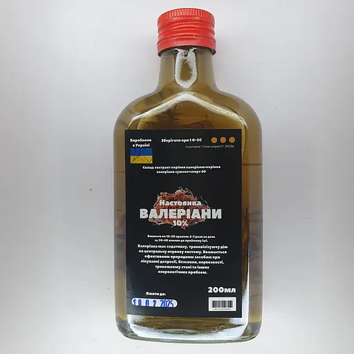 Настоянка на корінні валеріани 200 мл - фото 1