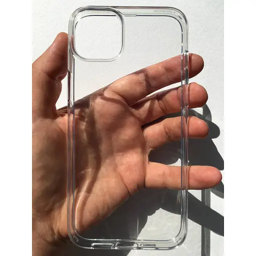 Оригинальный прозрачный чехол Spigen Liquid Crystal для iPhone 14 Plus/15 Plus (6.7") Crystal Clear ACS06456 - фото 2