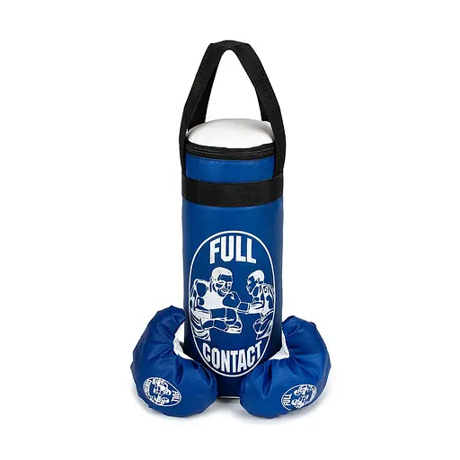 Боксерський набір середній, діаметр 17x48 см, синій, 126775
