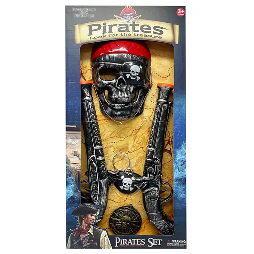 Детский игровой набор "Pirates Ser" 8897А-135 маска, оружие