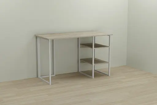 Компьютерный стол Ferrum-decor Кевин 75x100x70 белый ДСП Дуб Сонома 16мм (FRD-101270) - фото 5