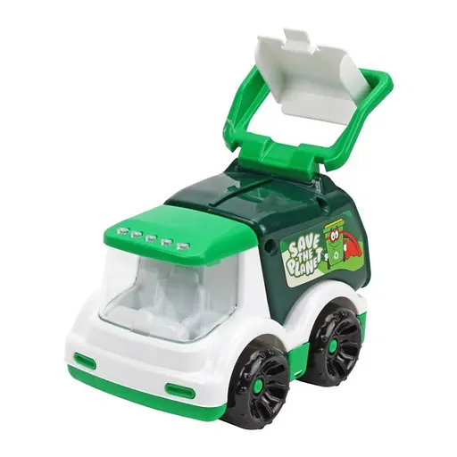 Дитяча ігрова машинка "Сміттєвоз" ТехноК 2185TXK 17,5х12х11,8 см - фото 6