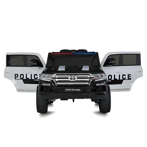 Електромобіль дитячий Bambi JJ2022EBLR-2-1(2) Поліція Toyota Land Cruiser 24V - фото 7