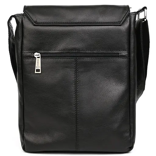 Чоловіча сумка А4 через плече із натуральної шкіри TARWA 33х26х8 см sum0028175 - фото 3
