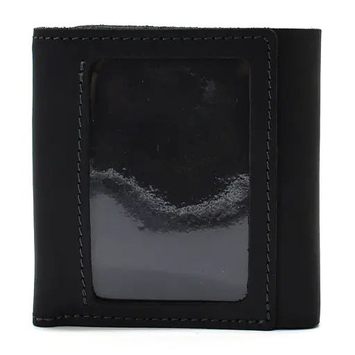 Мужской кожаный кошелек Grande Pelle 10х10х2 см acs0029258 - фото 3