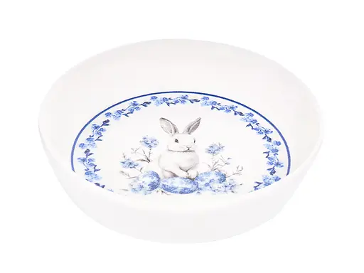 Блюдо Alba ceramic Blue Rabbit 23 см (769-101) - фото 2
