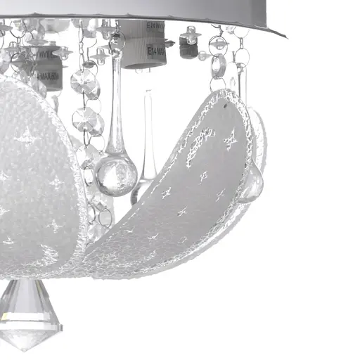 Люстра Brille потолочная торт с пультом LED E14 60W RGB WH (BCL-649S/3) - фото 3