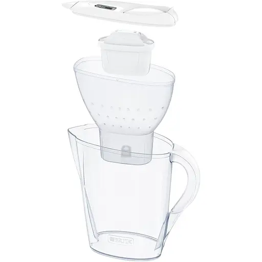 Фільтр-глечик Brita Marella XL Memo MXPro 3.5л White + 3 картриджа (1052782) [150428] - фото 3