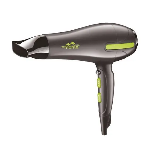 Фен Monte 2400Ват/2-швидкості/3-температурних режими/концентратор/складна ручка/кнопка подачі