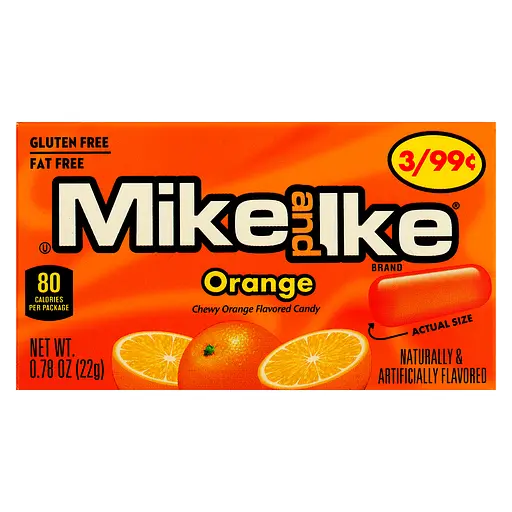 Драже Mike and Ike Апельсин 22 г - фото 2