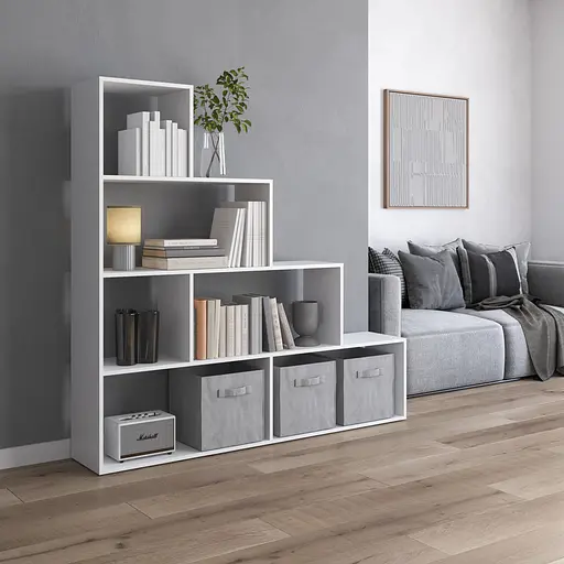 Полка для книг Vays стеллаж для дома M-57 Белый