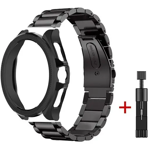 Комплект Tamister для годинника Xiaomi Watch 2Pro чорний (бампер + ремінець Rolex design 22 мм)