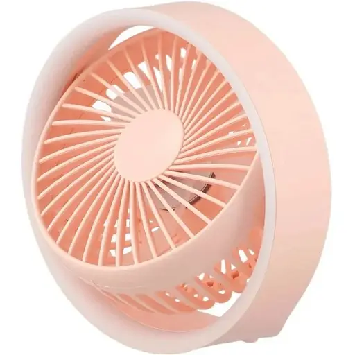 Вентилятор настольный беспроводной GXQC N601 розовый - фото 1