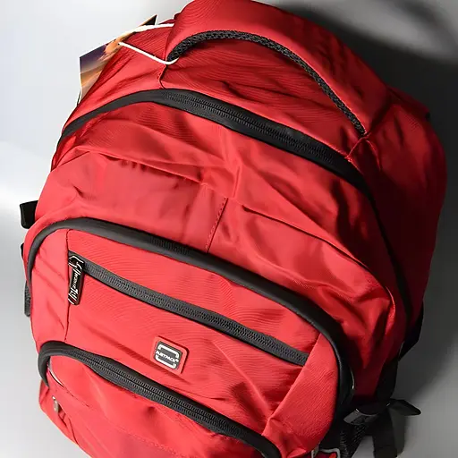 Универсальный городской рюкзак Justpack водонепроницаемый 29х44х17 см красный (5775) - фото 3