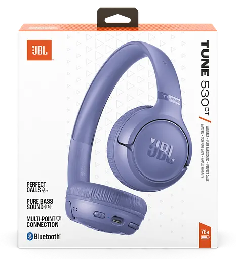 Наушники Tune 530BT Lavender (JBLT530BTLAVEU) JBL teh0021117 - фото 10