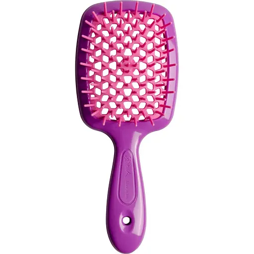 Щітка для волосся Janeke Superbrush Standard фуксія з малиновим