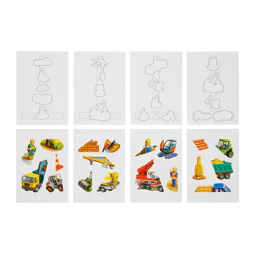 Дерев'яна розвиваюча гра на липучці "Будівельний майданчик" (ПСФ037) PSF037 - фото 4