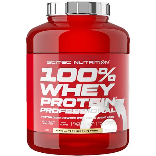 Сироватковий протеїн Scitec Nutrition 100% Whey Protein Prof порошок 1816 г