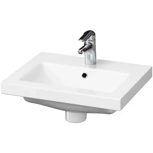 Умивальник меблевий Cersanit Como 50 см K32-009, K32-002, Білий - фото 1