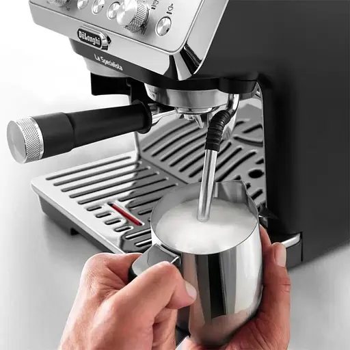 Рожковая кофеварка эспрессо Delonghi La Specialista Arte EC 9155.MB - фото 4