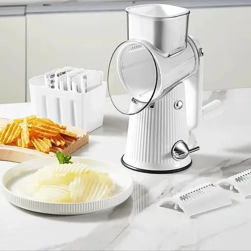 Універсальна овочерізка-тертка rystal Kitchen A550 - фото 8